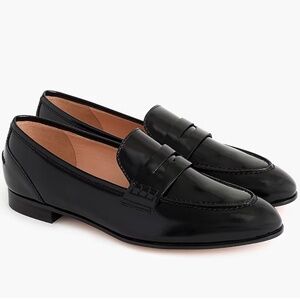 J. Crew Black Academy Penny Loafer